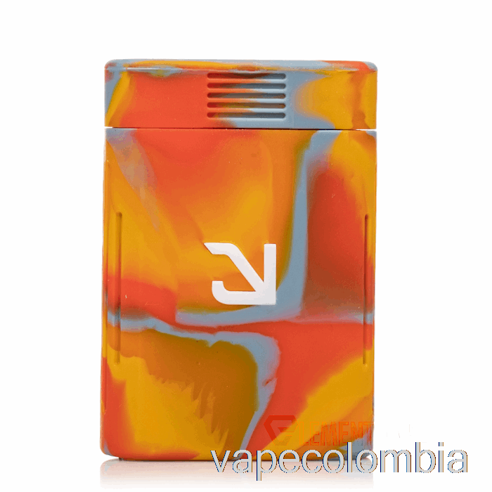 Kit De Vapeo Completo Eyce Solo Silicona Dugout Desert (gris / Naranja / Sunglow) - Por